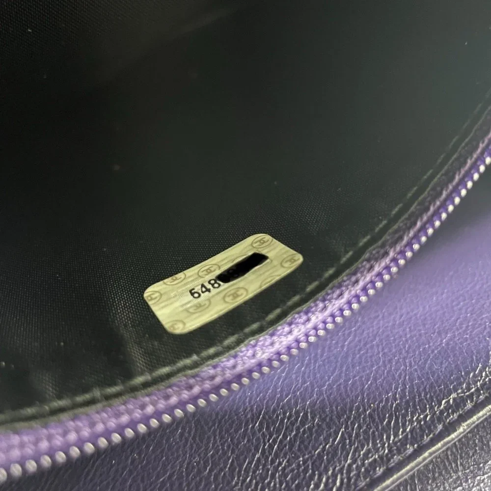 CHANEL Purple Bag